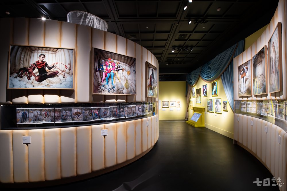 主題式的展區空間呈現作品中的綺麗幻境｜奇美博物館 提供