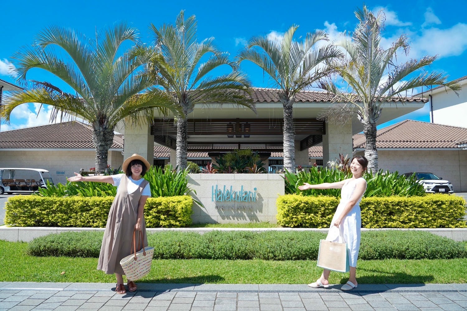 沖繩住宿|來自夏威夷的奢華度假村 「沖繩海麗客蘭尼(Halekulani Okinawa)」蘭花泳池、海景套房、風格餐飲!宛若天堂的居所好夢幻 - 第2張圖